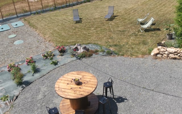 Wohnung Terrasse ohne Visavis mit Jacuzzi