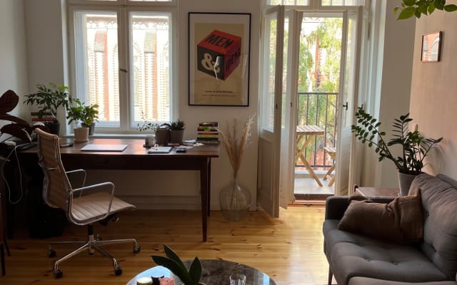 Lumineux studio dans le quartier calme de Friedrichshain !