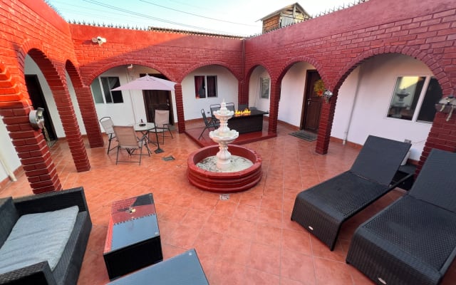 Encantador refugio estilo hacienda mexicana