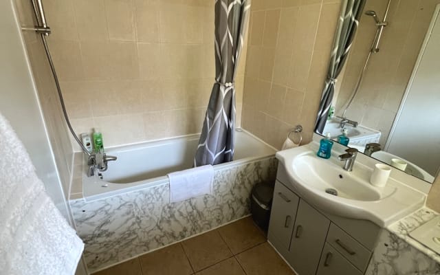 Big Double Room in a 1-bed Flat in Central King's Cross