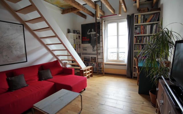 Hübsche 3-Zimmer-Maisonettewohnung in Les Puces