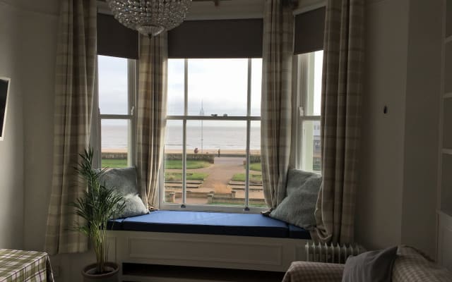 Moray Seaview, un apartamento en la playa de la costa de Suffolk con...