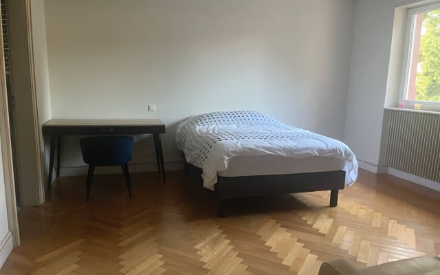 Renovated room in beautiful house