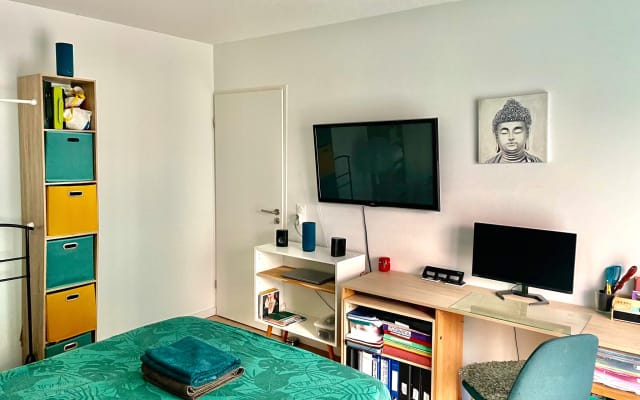 Bonito e acolhedor apartamento no rés do chão com espaço verde e...