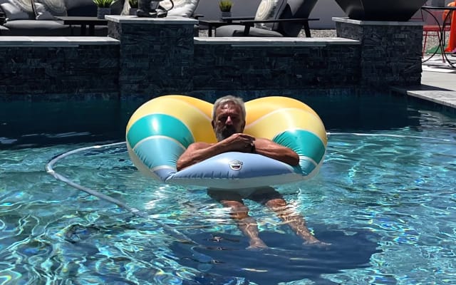 William's listing on misterb&b - I'm your host, Bill. Come enjoy a relaxing pool/spa time or just sit in any of the seating areas, have a conversation and a beverage or sun yourself on the chaises, all clothing optional.