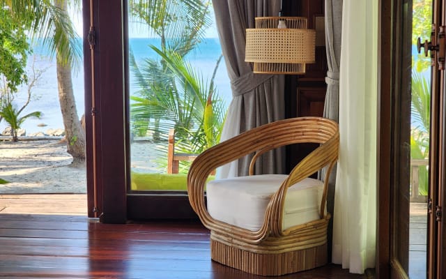 Strandvilla im Full Moon Island Resort Kambodscha