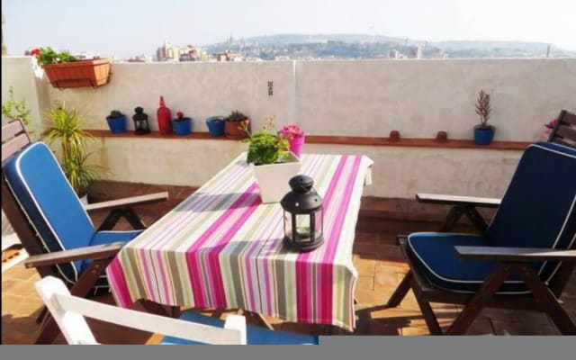 Apartamento con terraza y preciosas vistas