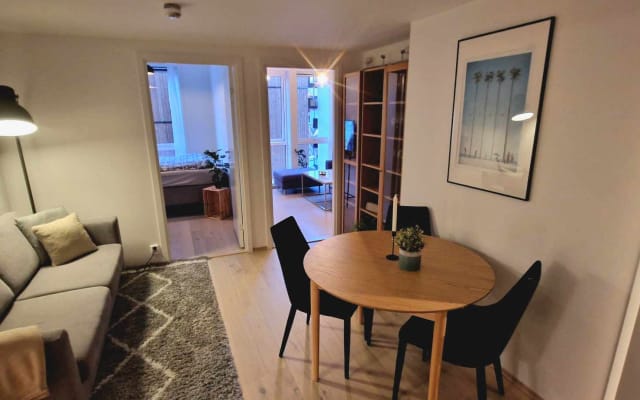 Beautiful room in brand new apartment 10 minutes from city center