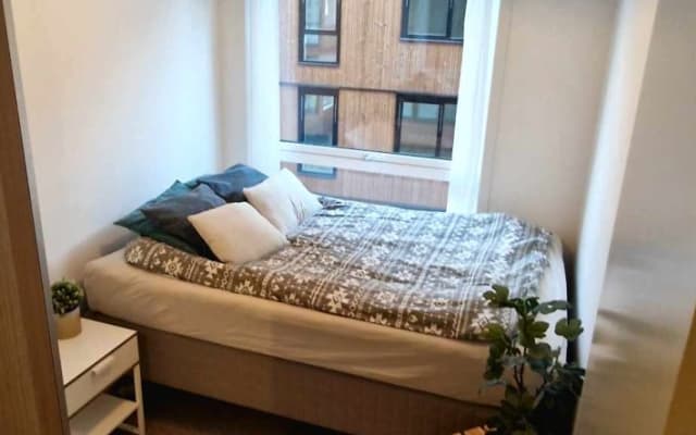 Beautiful room in brand new apartment 10 minutes from city center