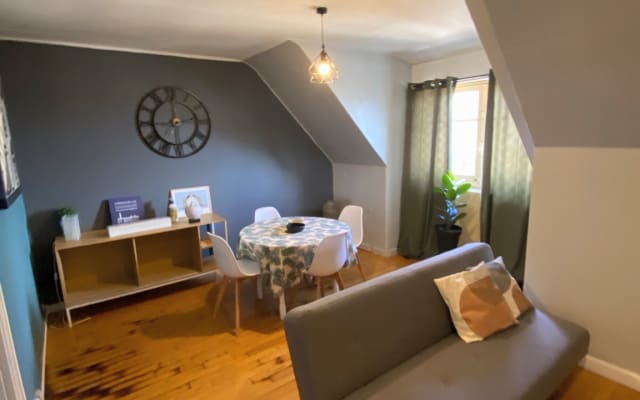 T2 apartment with rooftop view in Saint-Michel, Saint-Brieuc