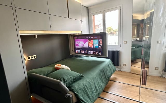 Alesia: confortevole appartamento bilocale di un architetto ad un...