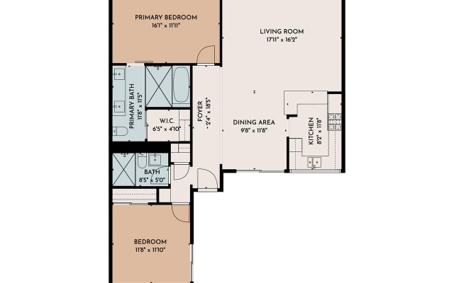 Robert's listing on misterb&b - The layout.