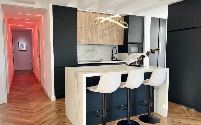 Luxuriöse Mansarde mit Doppelzimmer und großer Terrasse - Foto 9