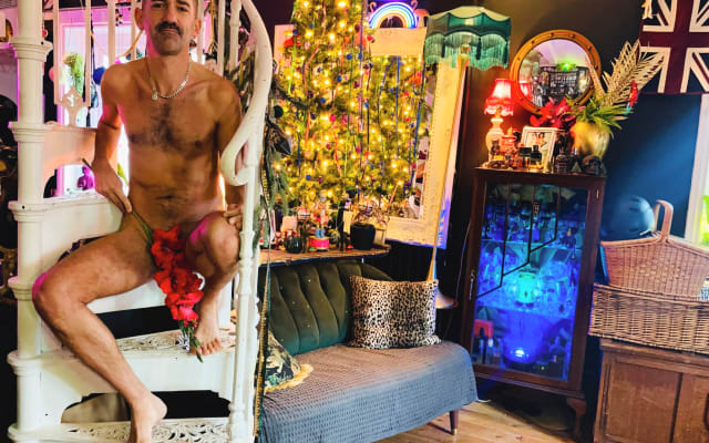 Peter's listing on misterb&b - Naturist B&B @The Old Cottage with Sauna Massage available... Host @ Christmas!