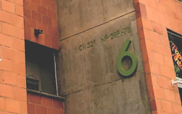 L'annuncio di Víctor su misterb&b - Ingreso al edificio 