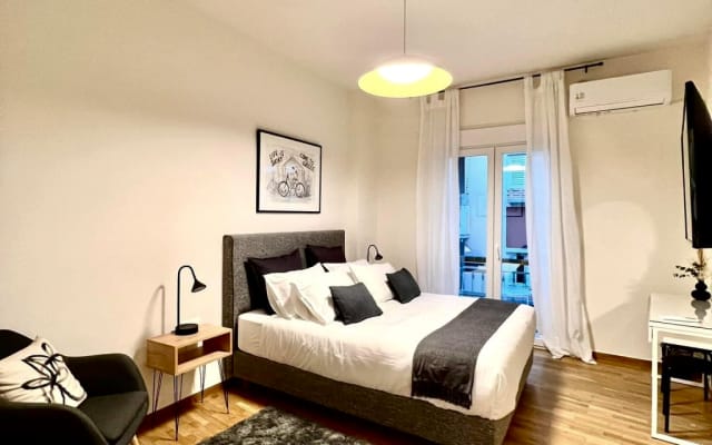 Stilvoll & gemütlich1BDR Wohnung Athen Innenstadt, 2 min von Metro...