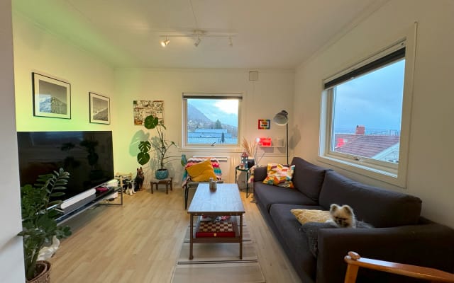Gästezimmer in unserer gemütlichen Wohnung in der Nähe von Fjellheisen mit 360° Aussicht. - Foto 12