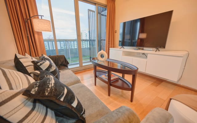 Geräumige 60m2 King- und Queensize-Betten in Bangkoks pulsierendem...
