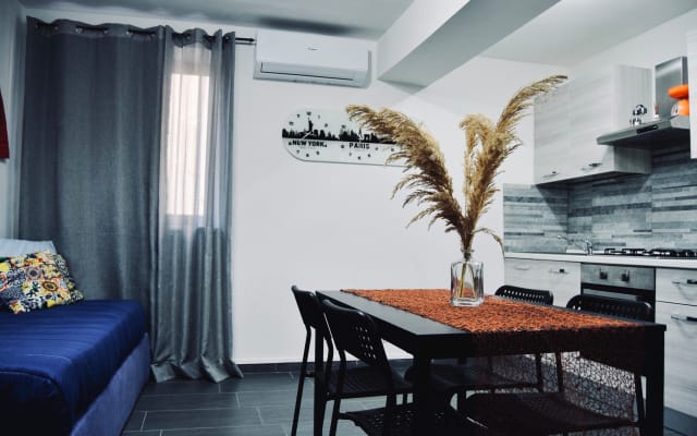 Apartamento en villa Jardín y aparcamiento cerca de Pompeya y el...