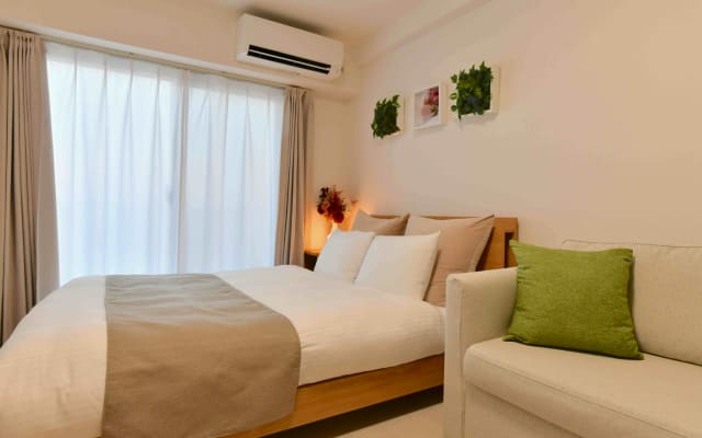 Modern und minimalistisch 25sqm 1K Cozy Apt, 6-min zu Fuß von Sta...