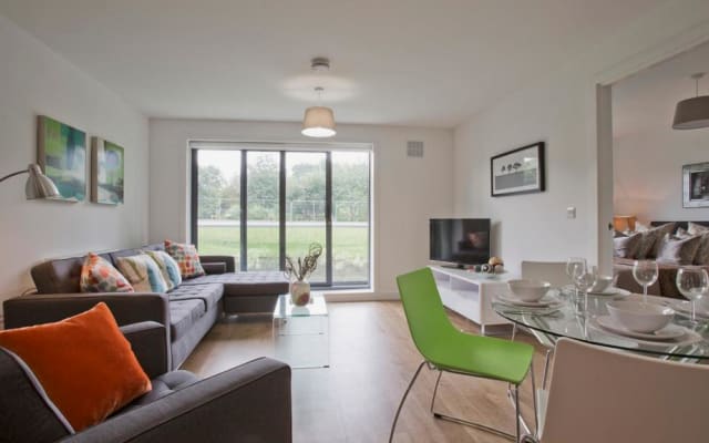 The nearest airport is Leeds Bradford International Airport, 7 miles