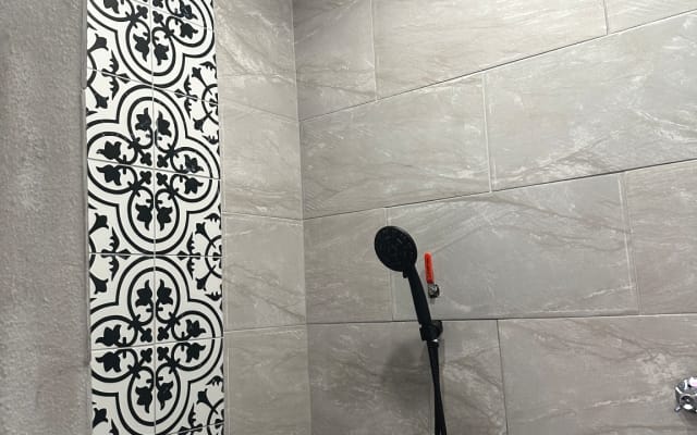 Rob's listing on misterb&b - gay friendly shower lets you be ready for anything