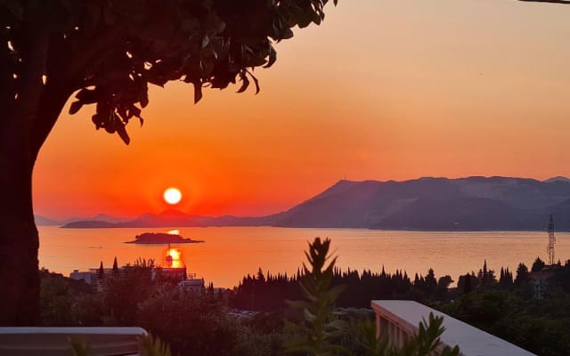 Superbe coucher de soleil !