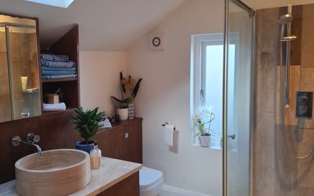 Charming double room in well-connected East London house