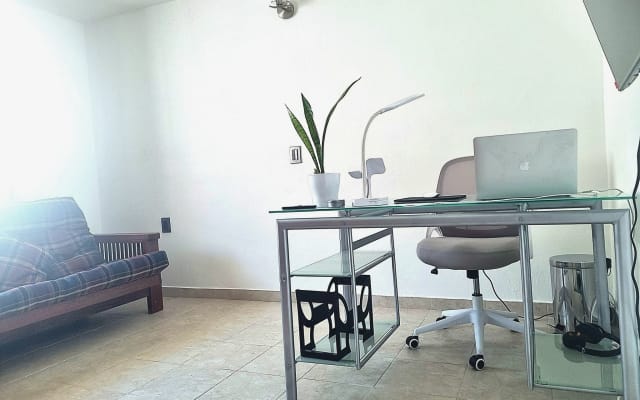 Maison confortable dans le quartier emblématique de Coyoacan, au sud...