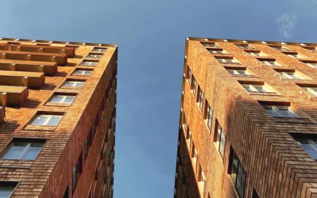 Bâtiment tout en bois (cèdre) achevé en 2024