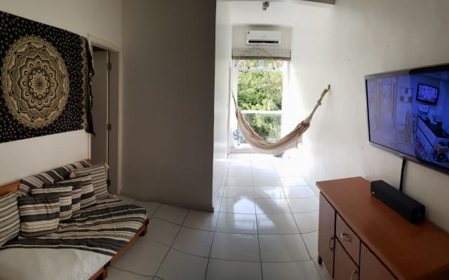 Ruhige 40m2 apt im Zentrum von Copacabana für Ruhe oder Remote-Arbeit.