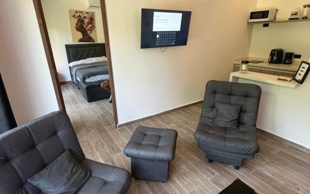 Appartement 4 avec balcon et vue sur le beau jardin