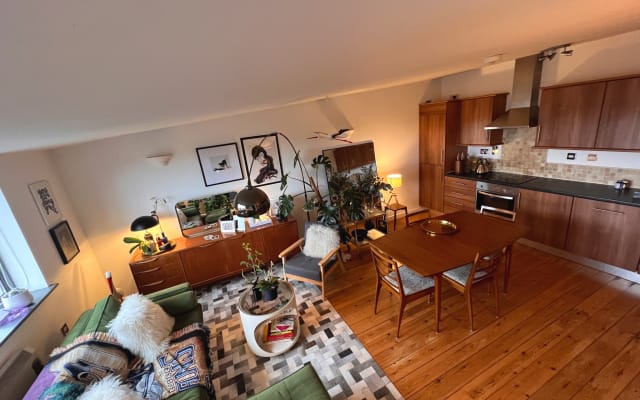 Künstler-Dachgeschosswohnung im Herzen von East London