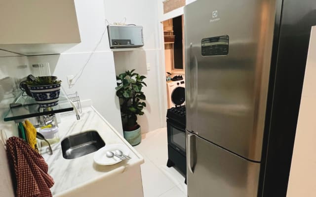 Habitación relajante en el lugar más seguro de Copacabana