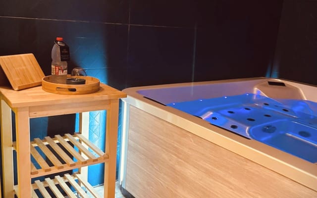 Schöne Wohnung - Jacuzzi - Sauna - Hammam - Terrasse Im Freien - Foto 10