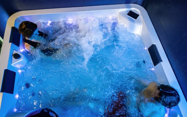 Schöne Wohnung - Jacuzzi - Sauna - Hammam - Terrasse Im Freien - Foto 13