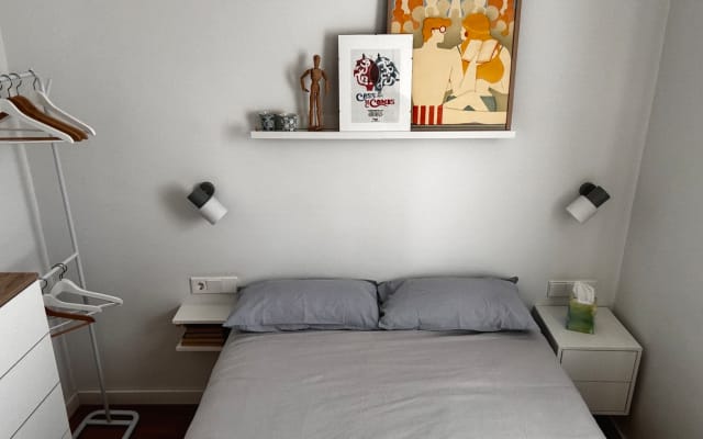 Chambre double confortable Sagrada Familia.