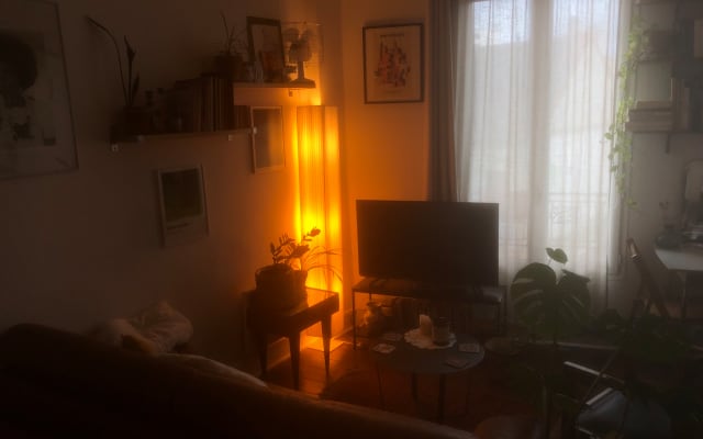 Charming studio at the foot of the Serge Gainsbourg metro station...
