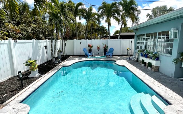 Ft Laud/Wilton Manors Private Gästesuite Kleidung opt pool Gay Oasis