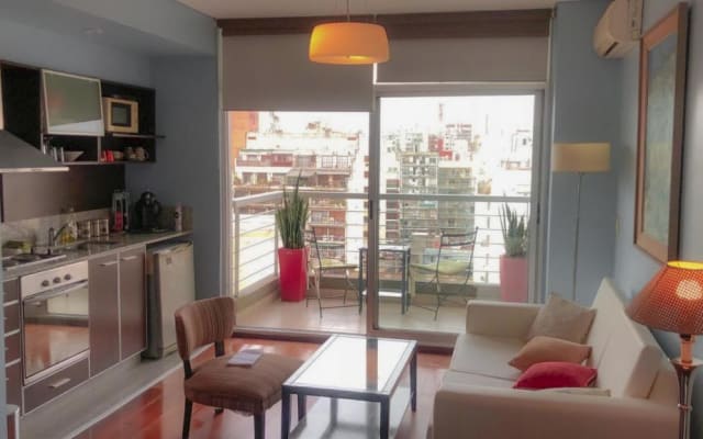 Recoleta Luxus Studio! Buenos Aires, Pool Fitnessraum, Sauna, Wäscherei! 4p