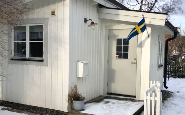 Mi acogedora casa de campo en Mälarhöjden.