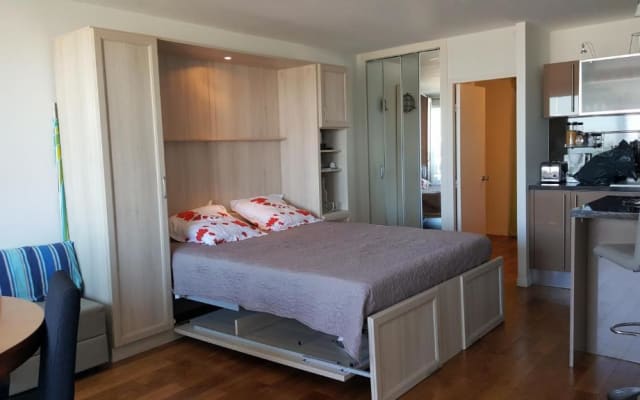 Grand studio vue sur le Bassin