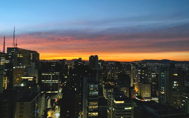 Beautiful duplex near Av. Paulista with incredible views of the city!