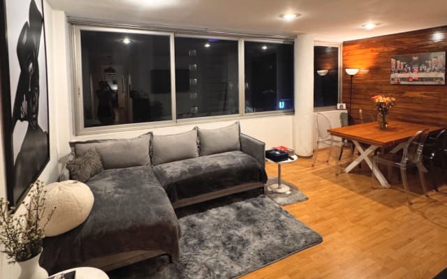 Zimmer in schöner Wohnung gegenüber dem WTC von CDMX