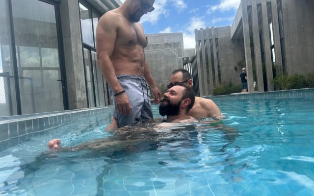 Federicos Inserat auf misterb&b - Con amigos disfrutando de la piscina !