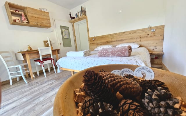 Pedibosco bed, la camera nelle Dolomiti