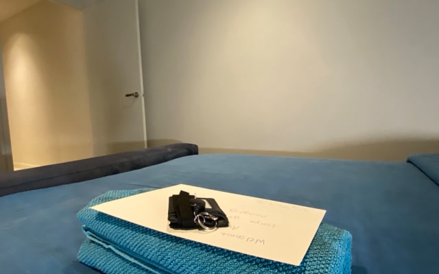 Chambre et salle de bain individuelle, appartement City à 2 lits