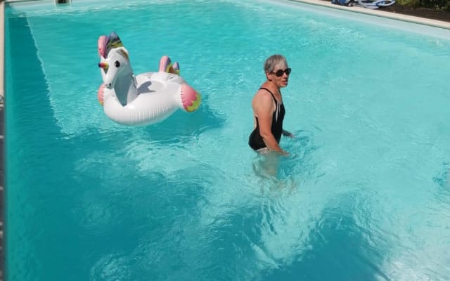 Ausgestattetes Safari-Zelt, Pool und ruhig gelegen