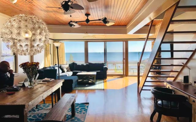 Preciosa casa de campo frente a la bahía de Chesapeake