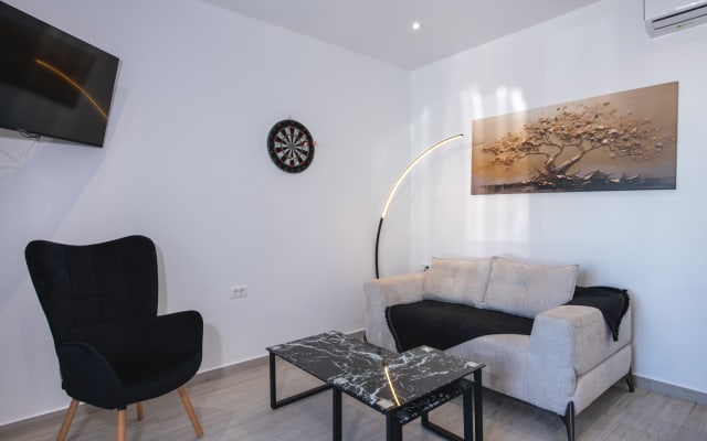 Blauer Balkon Boutique Suite Seaside Privater Parkplatz